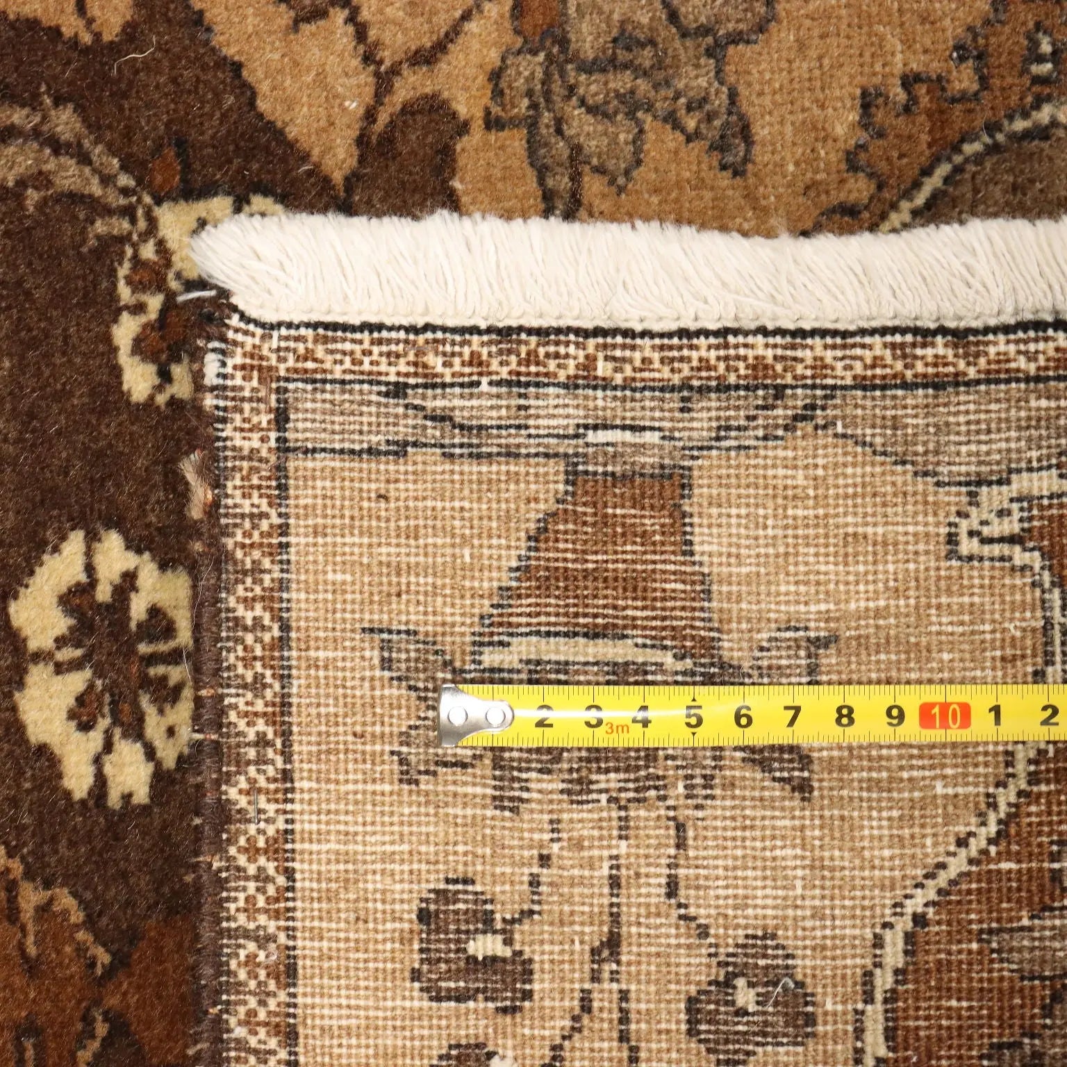 Antique Carpet Cotton Wool Heavy Knot Handmade 64 x 36 In - 64 x 36 In | Antiques | Carpets
