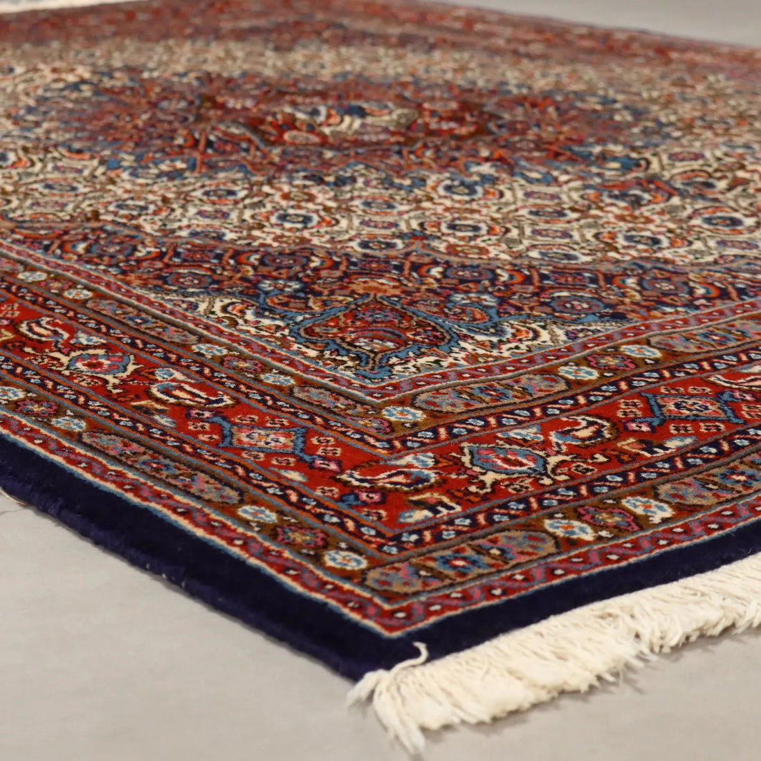 Antique Asian Carpet Cotton Wool Heavy Knot 81 x 59 In - 81 x 59 In | Antiques | Carpets