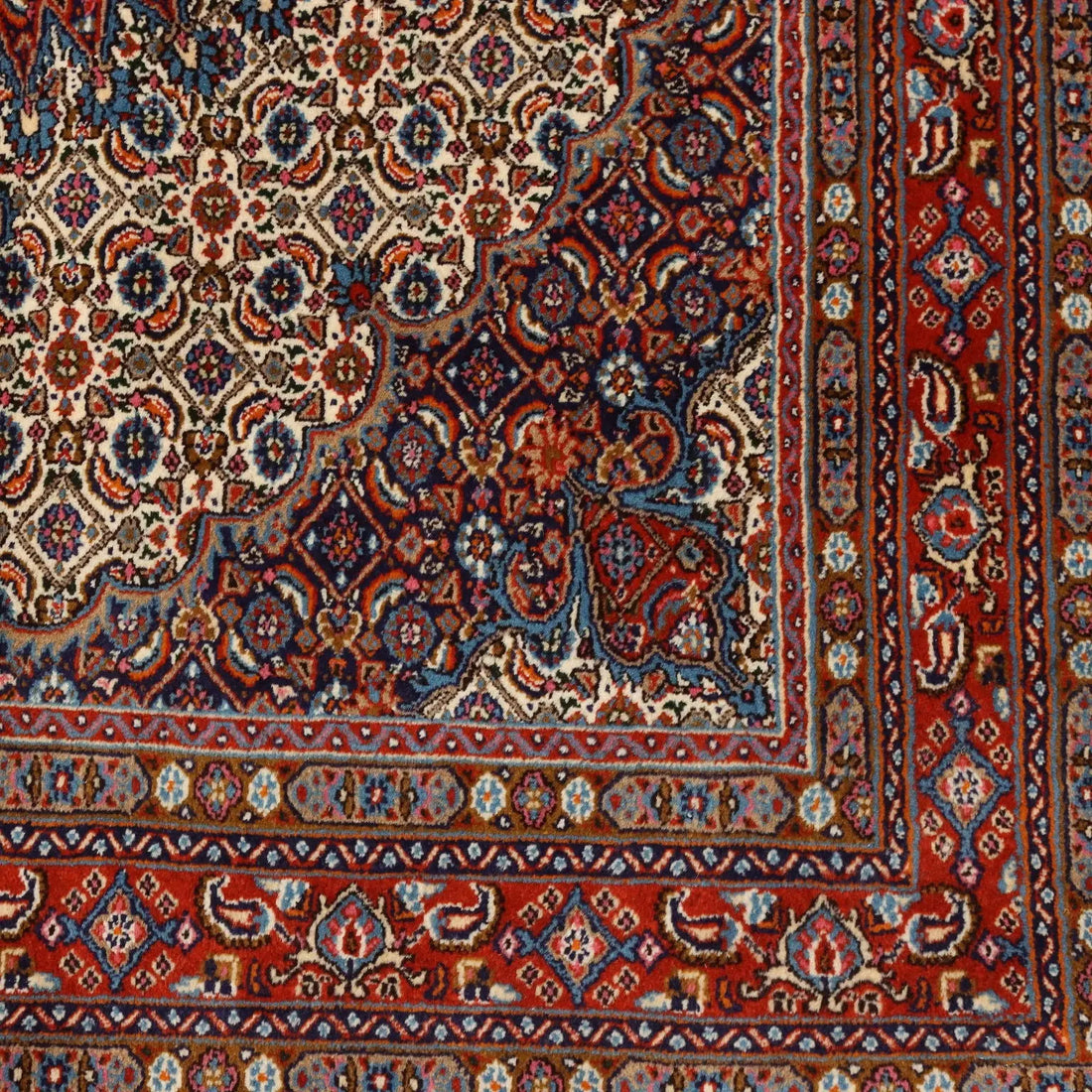 Antique Asian Carpet Cotton Wool Heavy Knot 81 x 59 In - 81 x 59 In | Antiques | Carpets