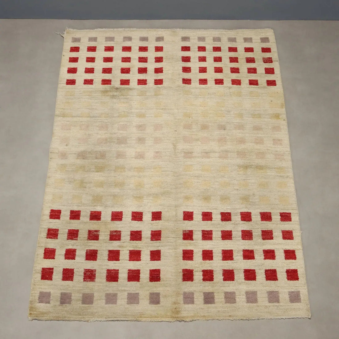 Antique Herat Carpet Wool Heavy Knot Handmade 83 x 59 In - 83 x 59 In | Antiques | Carpets