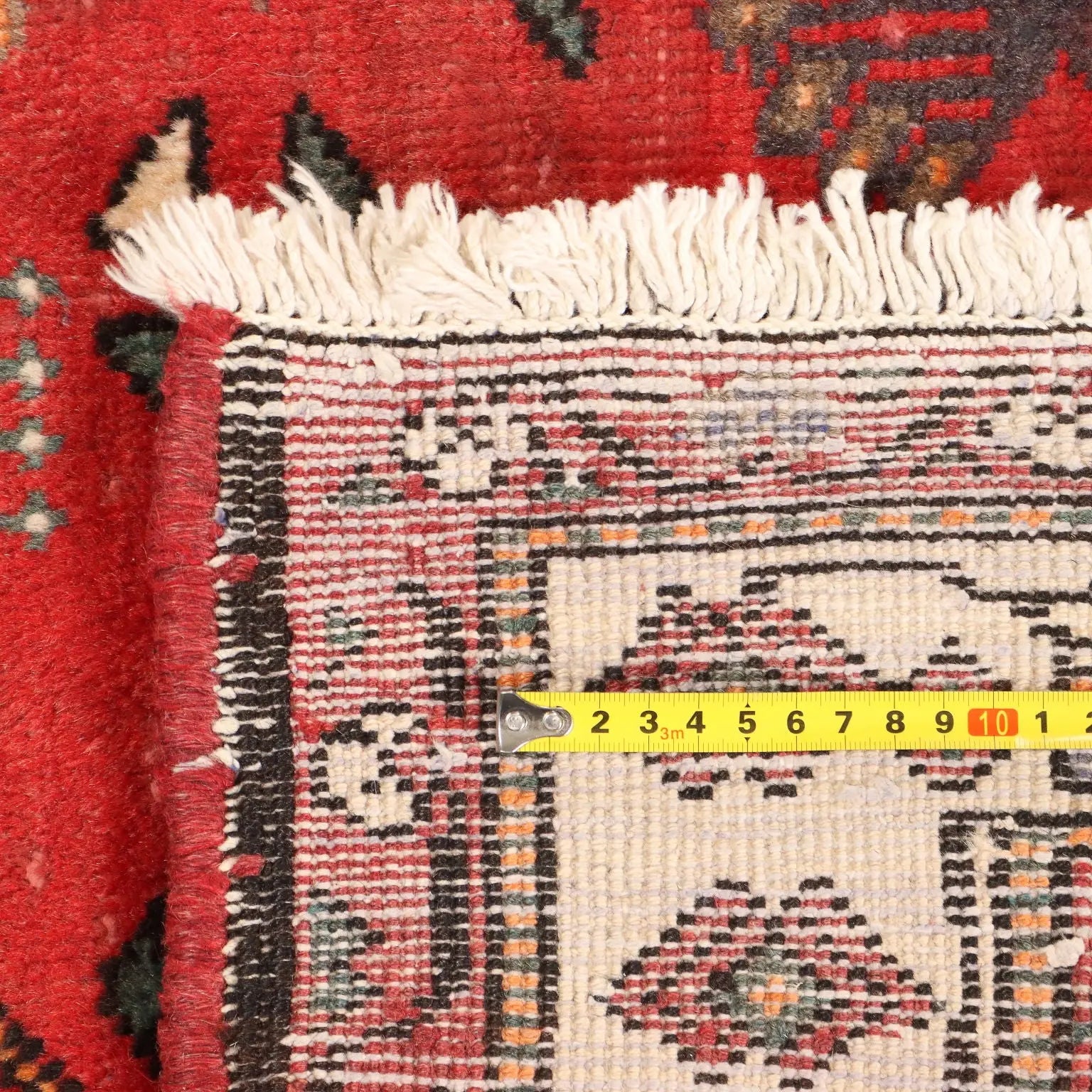 Antique Asian Carpet Cotton Wool Heavy Knot 117 x 80 In - 117 x 80 In | Antiques | Carpets