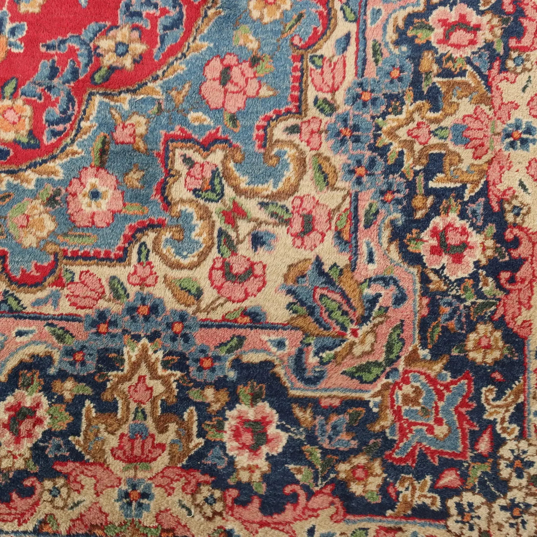 Antique Asian Carpet Cotton Wool Heavy Knot 124 x 79 In - 124 x 79 In | Antiques | Carpets