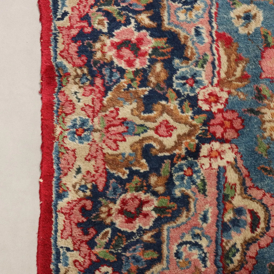 Antique Asian Carpet Cotton Wool Heavy Knot 124 x 79 In - 124 x 79 In | Antiques | Carpets