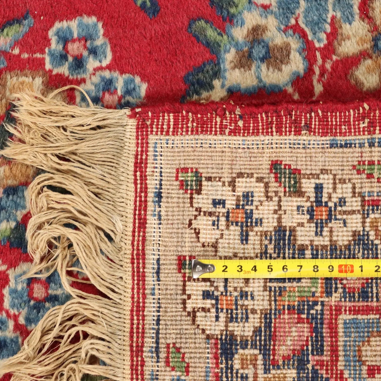 Antique Asian Carpet Cotton Wool Heavy Knot 124 x 79 In - 124 x 79 In | Antiques | Carpets