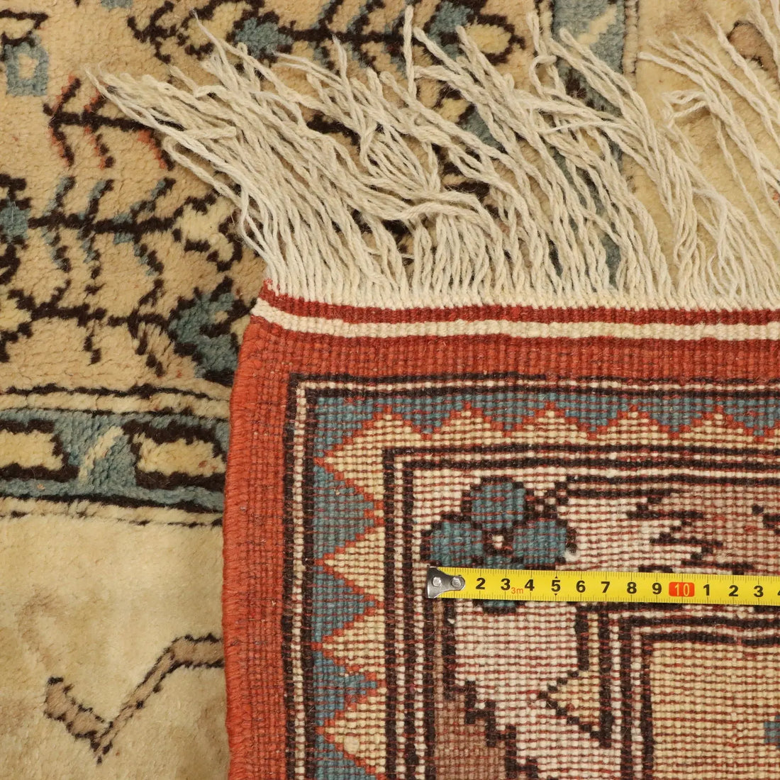 Antique Kars Carpet Cotton Wool Heavy Knot Handmade 102 x 100 In - 102 x 100 In | Antiques | Carpets