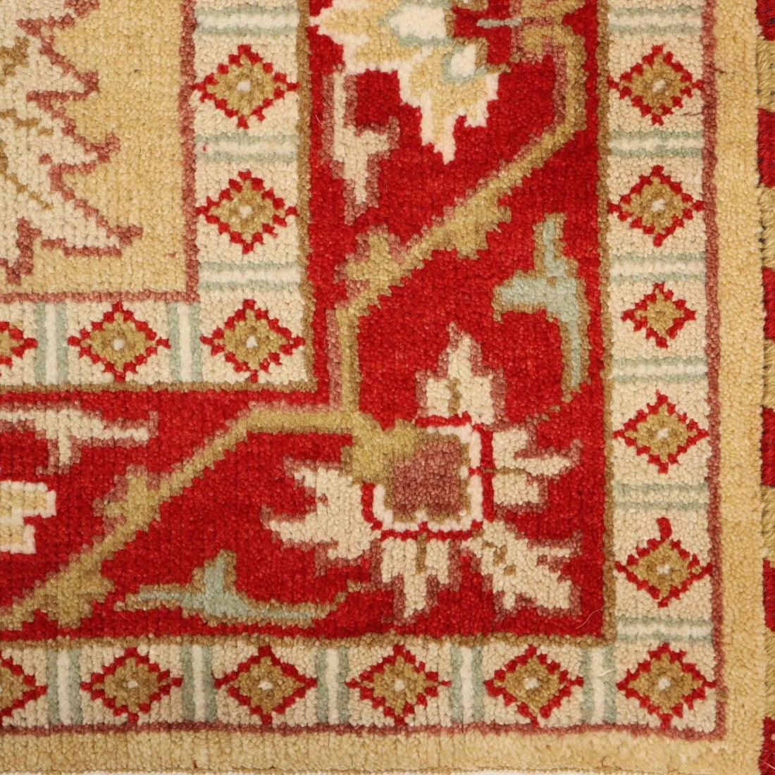 Antique Ziegler Carpet Cotton Heavy Knot India 88 x 59 In - 88 x 59 In | Antiques | Carpets