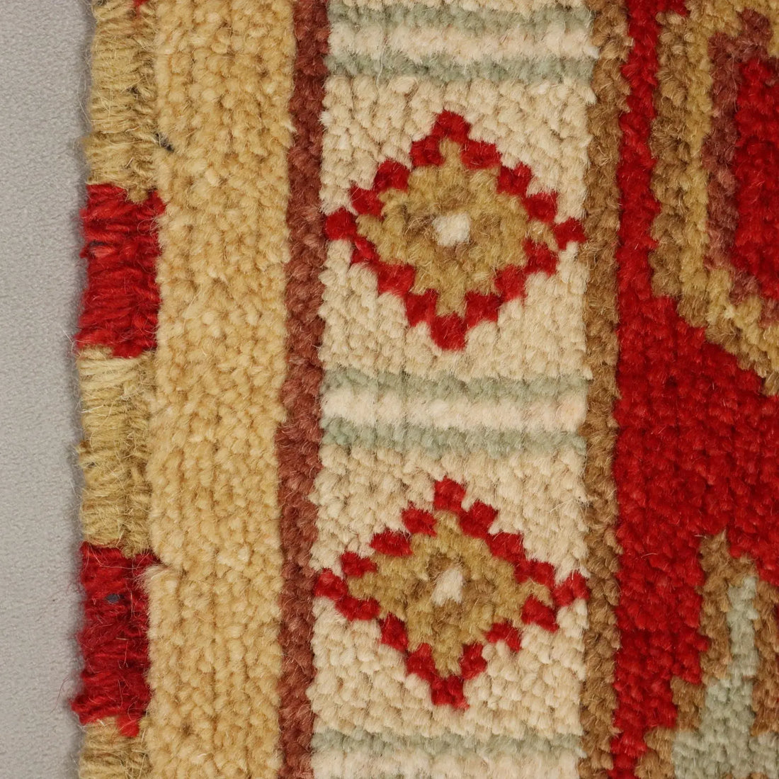 Antique Ziegler Carpet Cotton Heavy Knot India 88 x 59 In - 88 x 59 In | Antiques | Carpets