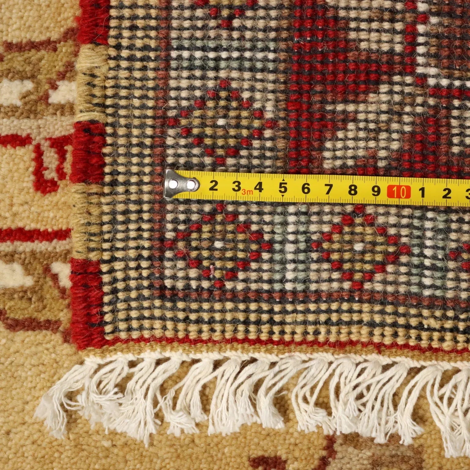 Antique Ziegler Carpet Cotton Heavy Knot India 88 x 59 In - 88 x 59 In | Antiques | Carpets