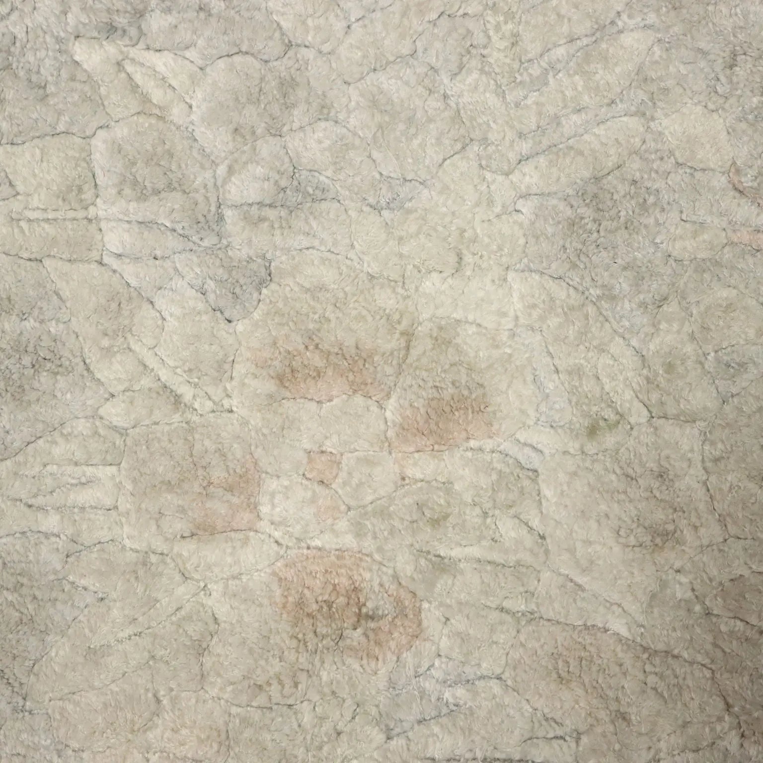 Antique Beijing Carpet Silk Thin Knot Handmade 59 x 35 In - 59 x 35 In | Antiques | Carpets