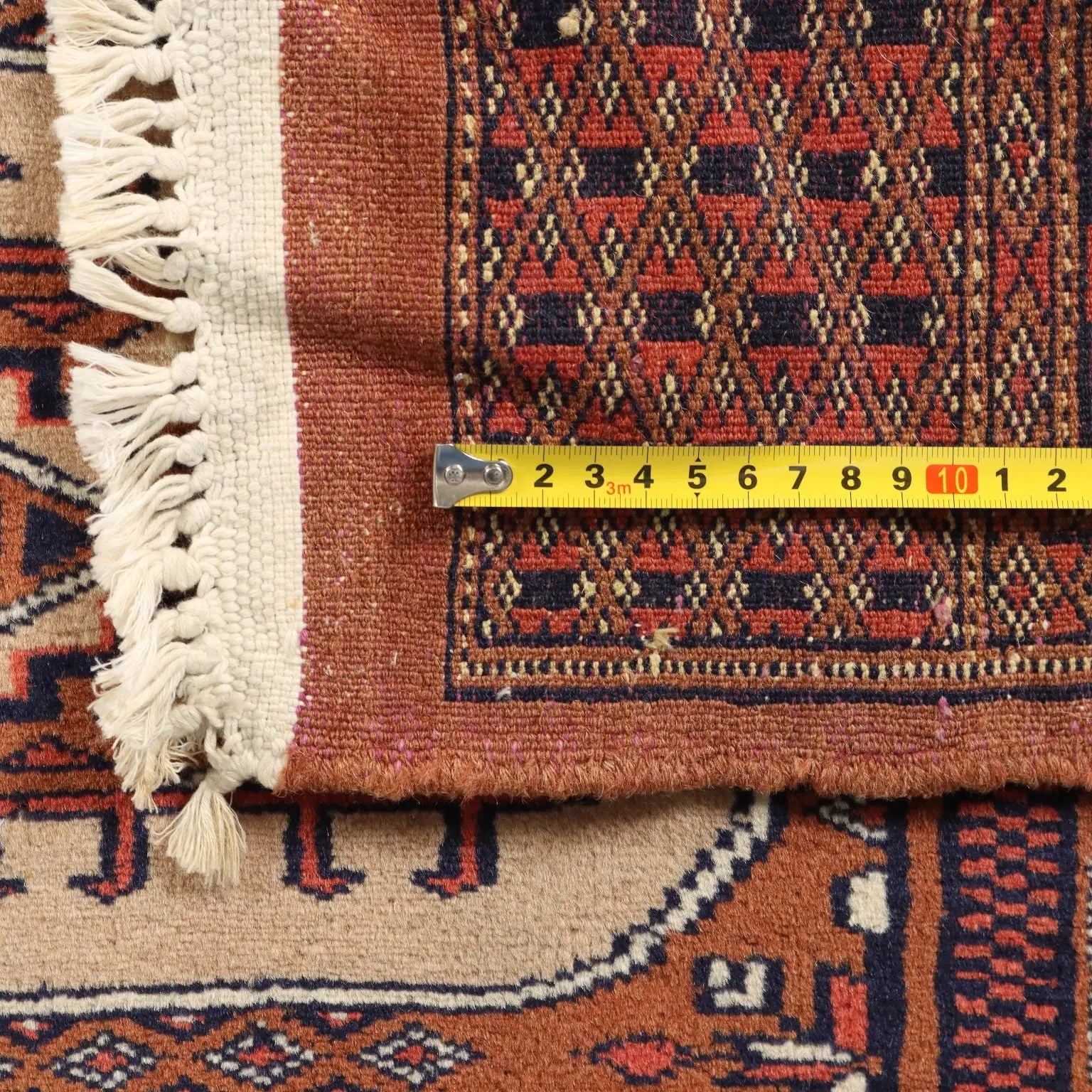 Antique Bukhara Carpet Cotton Wool Thin Knot Handmade 70 x 51 In - 70 x 51 In | Antiques | Carpets