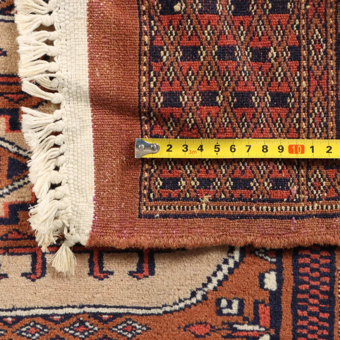 Antique Bukhara Carpet Cotton Wool Thin Knot Handmade 70 x 51 In - 70 x 51 In | Antiques | Carpets