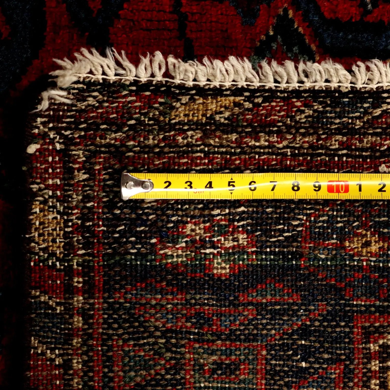 Antique Asian Carpet Wool Thin Knot Handmade 57 x 40 In - 57 x 40 In | Antiques | Carpets