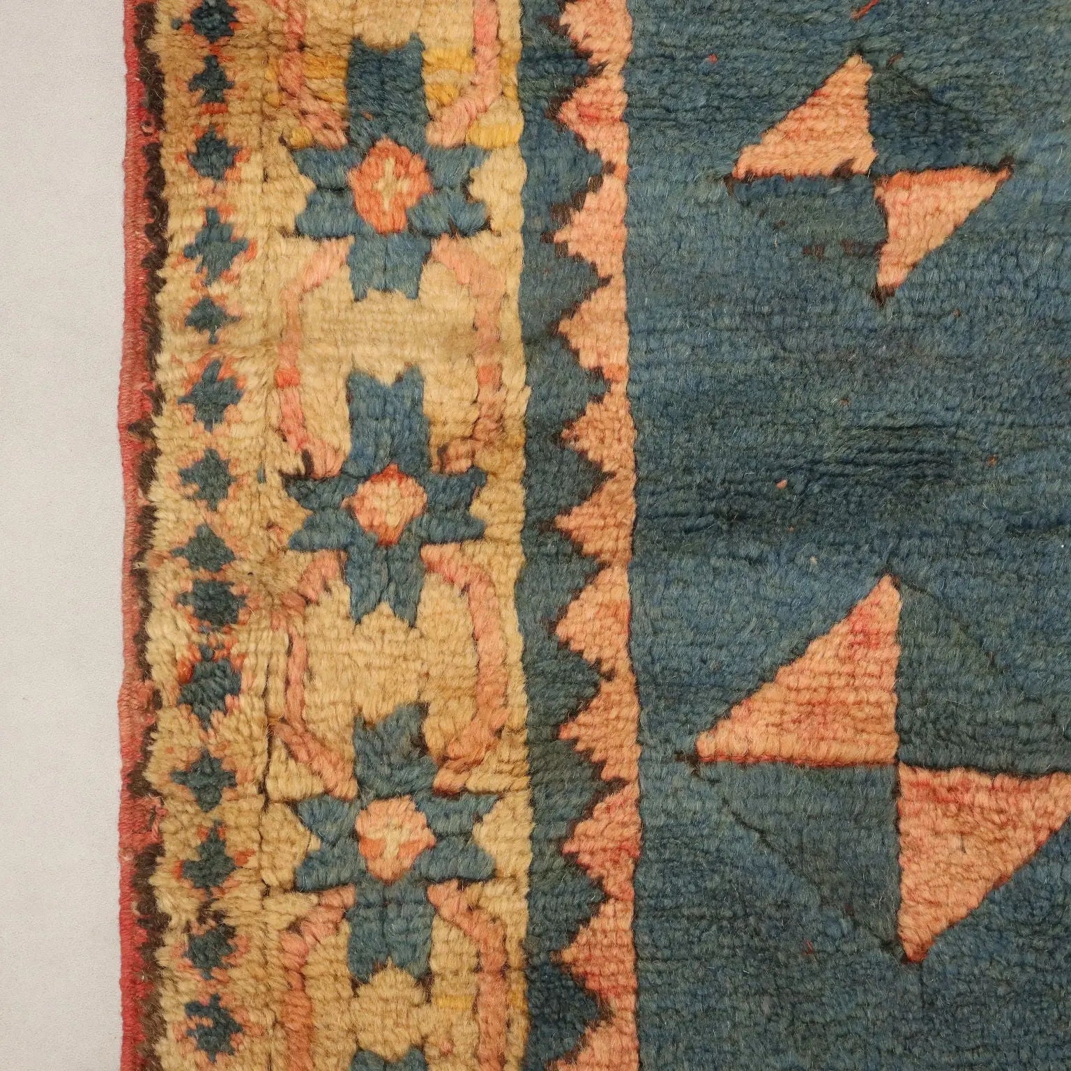 Antique Kars Carpet Wool Heavy Knot Handmade 83 x 56 In - 83 x 56 In | Antiques | Carpets