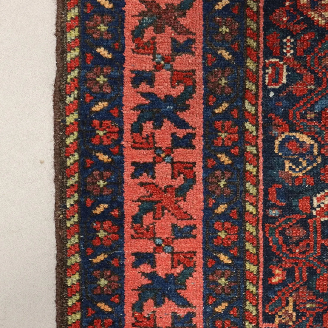 Antique Asian Carpet Cotton Wool Heavy Knot 59 x 40 In - 59 x 40 In | Antiques | Carpets