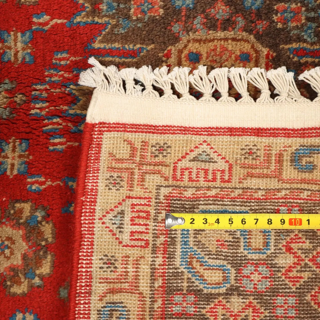 Antique Samarkanda Carpet Cotton Wool Thin Knot 69 x 47 In - 69 x 47 In | Antiques | Carpets