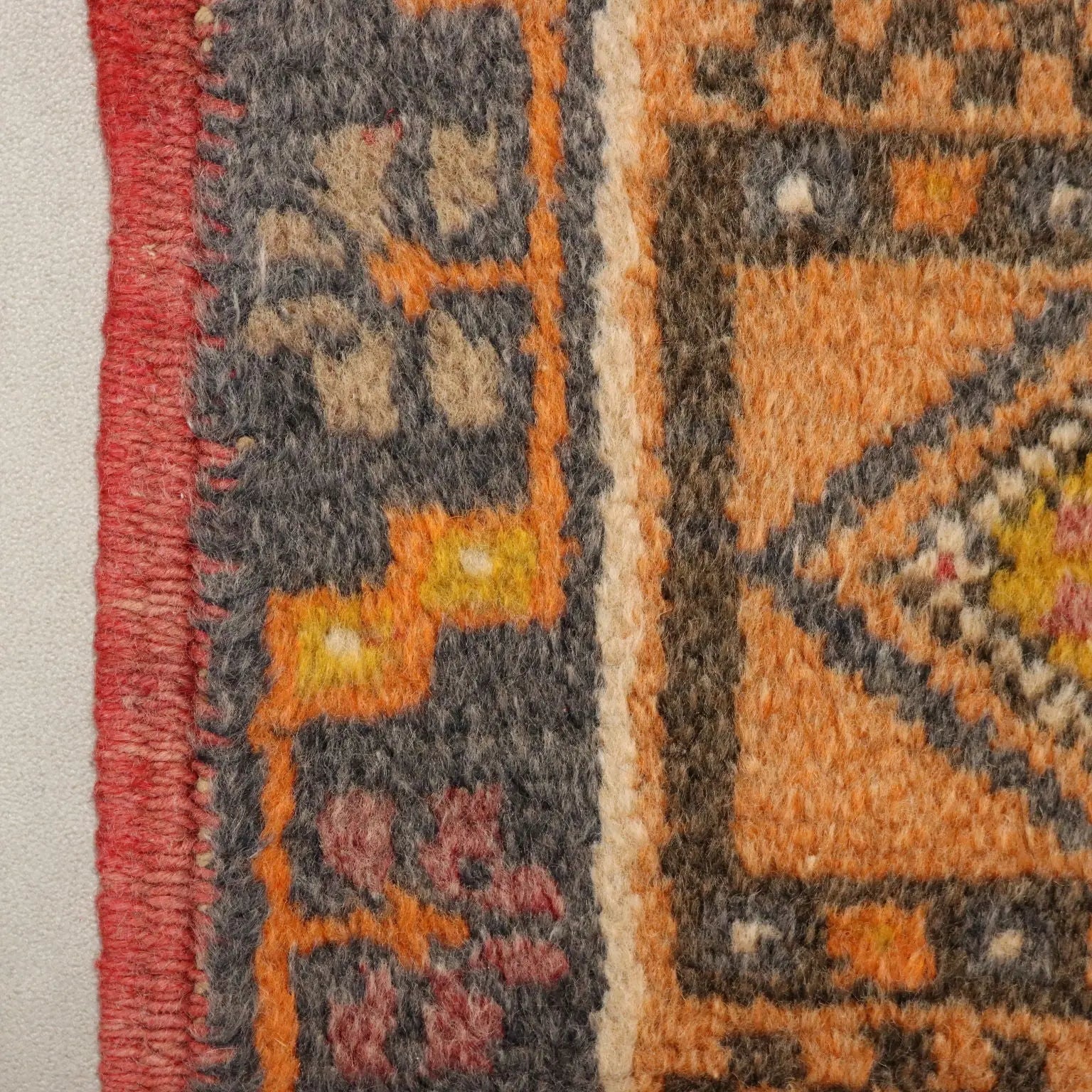 Antique Yahyaly Carpet Cotton Wool Heavy Knot 91 x 51 In - 91 x 51 In | Antiques | Carpets