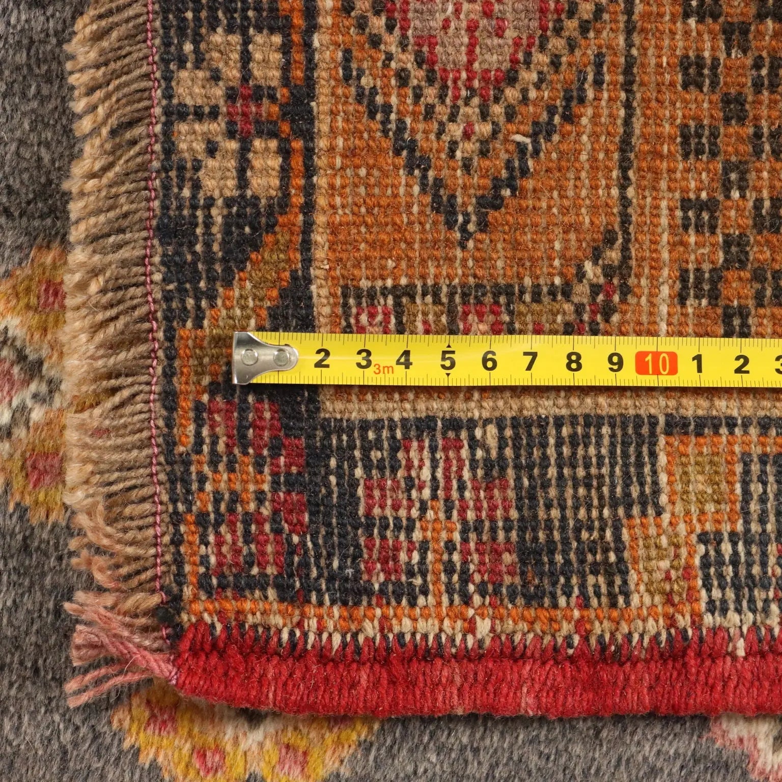 Antique Yahyaly Carpet Cotton Wool Heavy Knot 91 x 51 In - 91 x 51 In | Antiques | Carpets