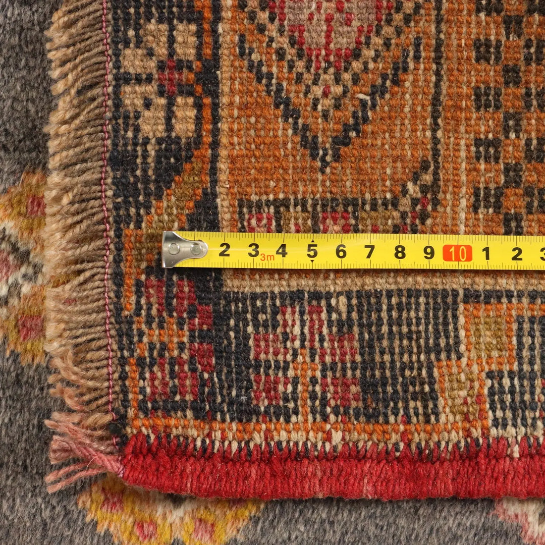 Antique Yahyaly Carpet Cotton Wool Heavy Knot 91 x 51 In - 91 x 51 In | Antiques | Carpets
