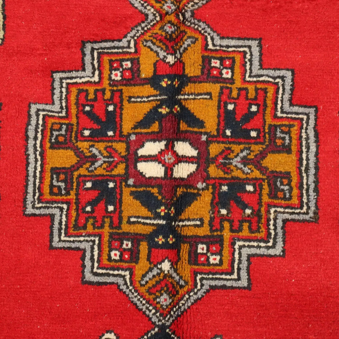 Antique Jorun Carpet Wool Heavy Knot Turkey 83 x 44 In - 83 x 44 In | Antiques | Carpets
