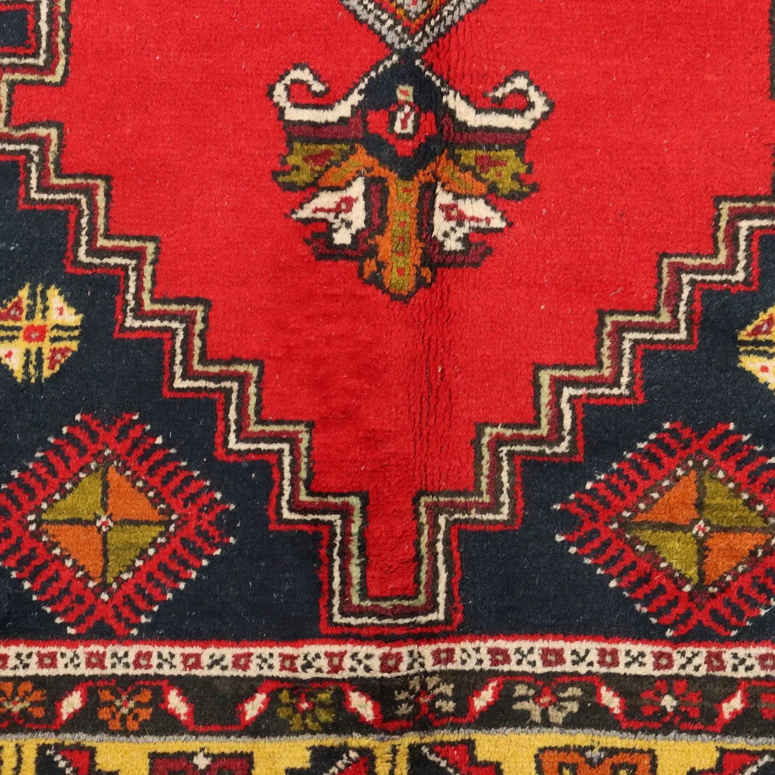 Antique Jorun Carpet Wool Heavy Knot Turkey 83 x 44 In - 83 x 44 In | Antiques | Carpets