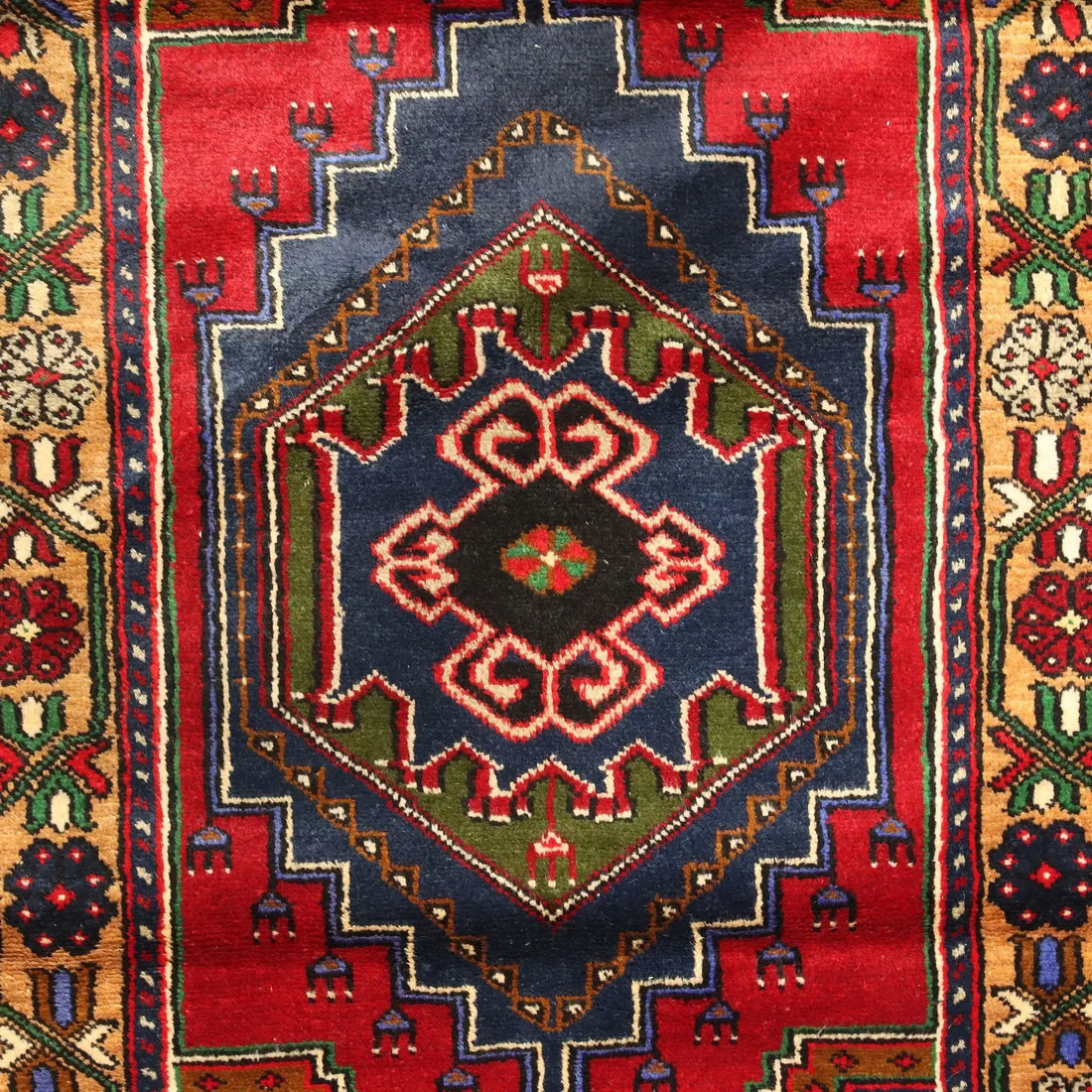 Antique Ismirne Carpet Wool Thin Knot Handmade 75 x 40 In - 75 x 40 In | Antiques | Carpets