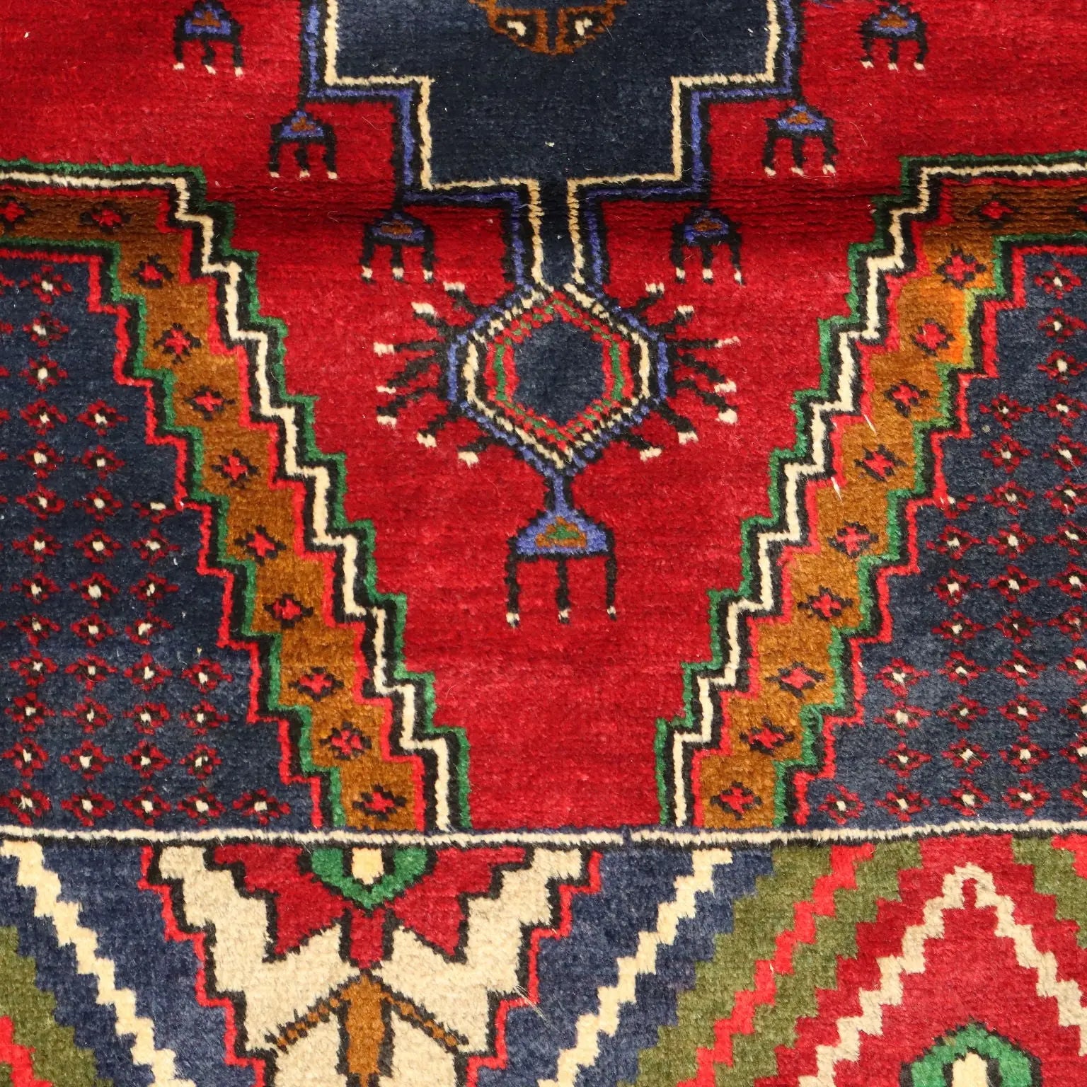 Antique Ismirne Carpet Wool Thin Knot Handmade 75 x 40 In - 75 x 40 In | Antiques | Carpets