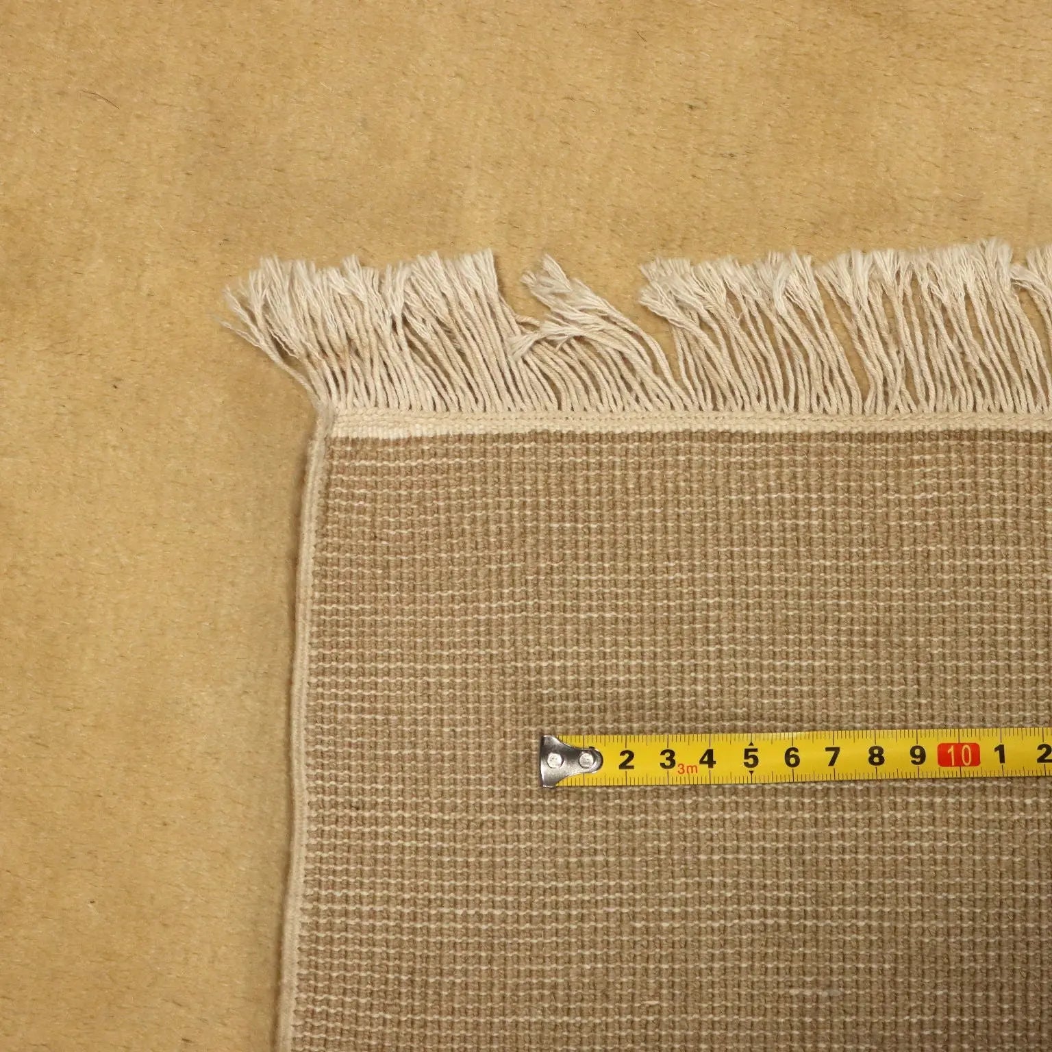 Antique Déco Carpet Cotton Wool Heavy Knot 79 x 63 In