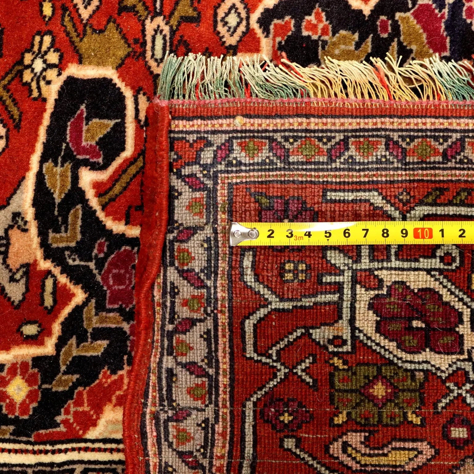 Antique Asian Carpet Cotton Wool Silk Thin Knot 75 x 52 In - 75 x 52 In | Antiques | Carpets