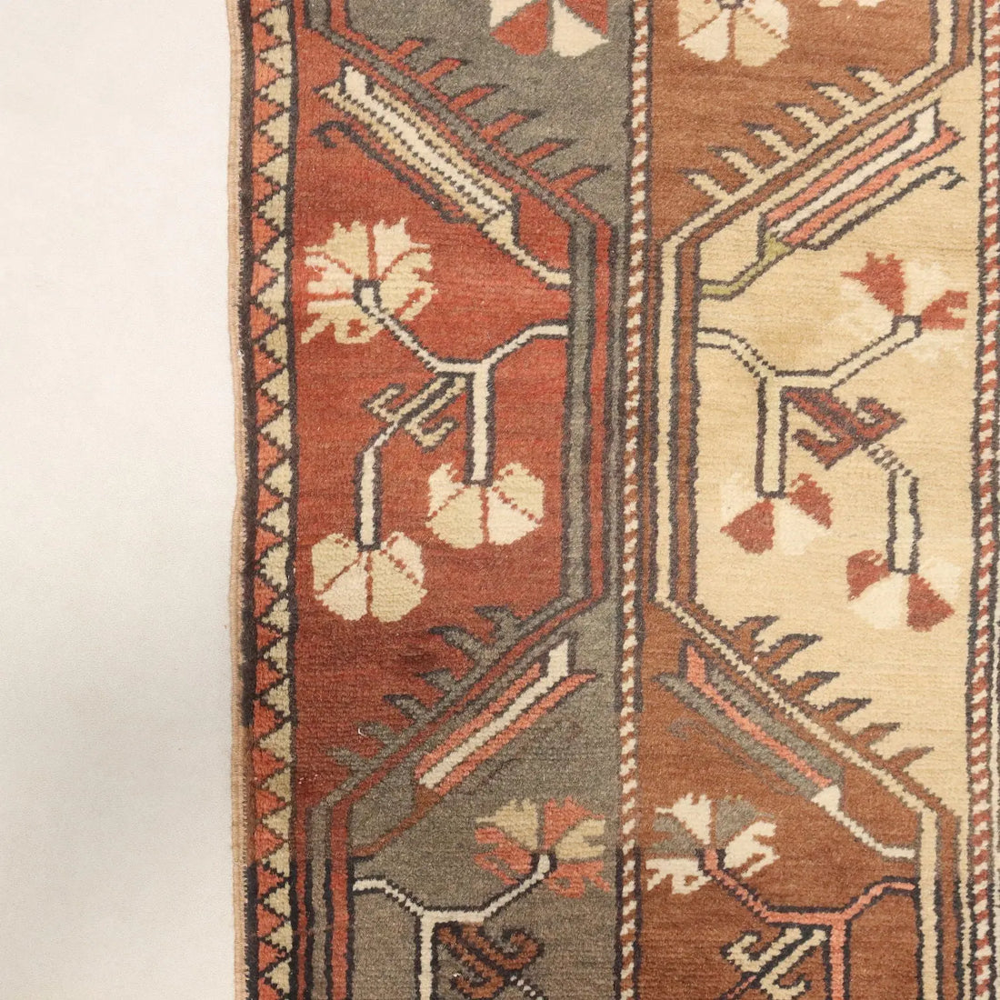 Antique Melas Carpet Wool Heavy Knot Handmade 81 x 49 In - 81 x 49 In | Antiques | Carpets