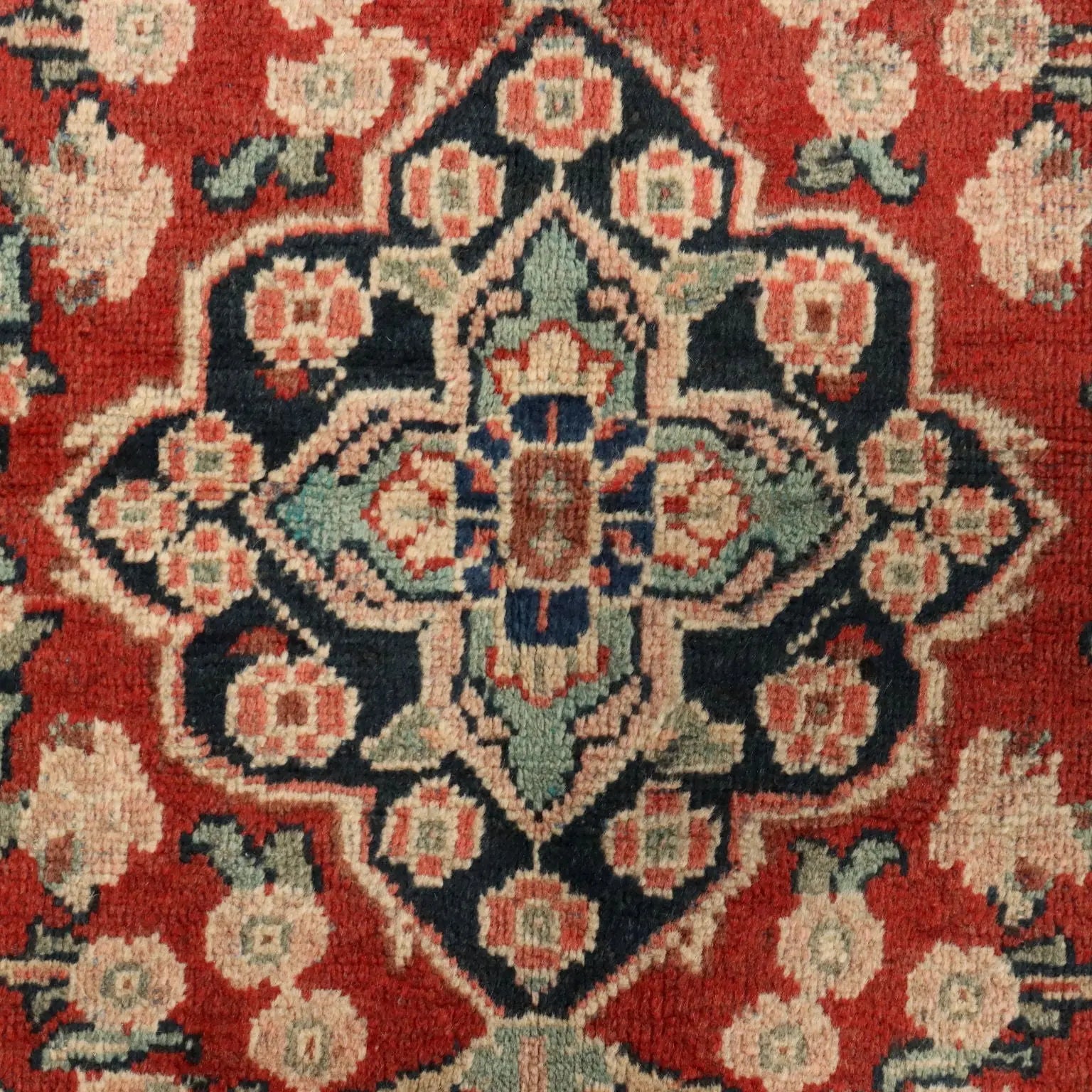 Antique Asian Carpet Cotton Wool Heavy Knot 76 x 50 In - 76 x 50 In | Antiques | Carpets