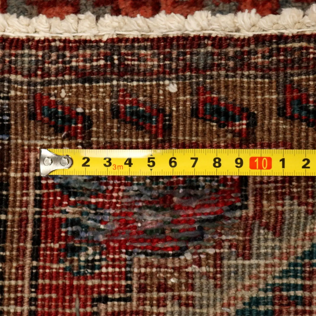 Antique Asian Carpet Cotton Wool Heavy Knot 119 x 66 In - 119 x 66 In | Antiques | Carpets