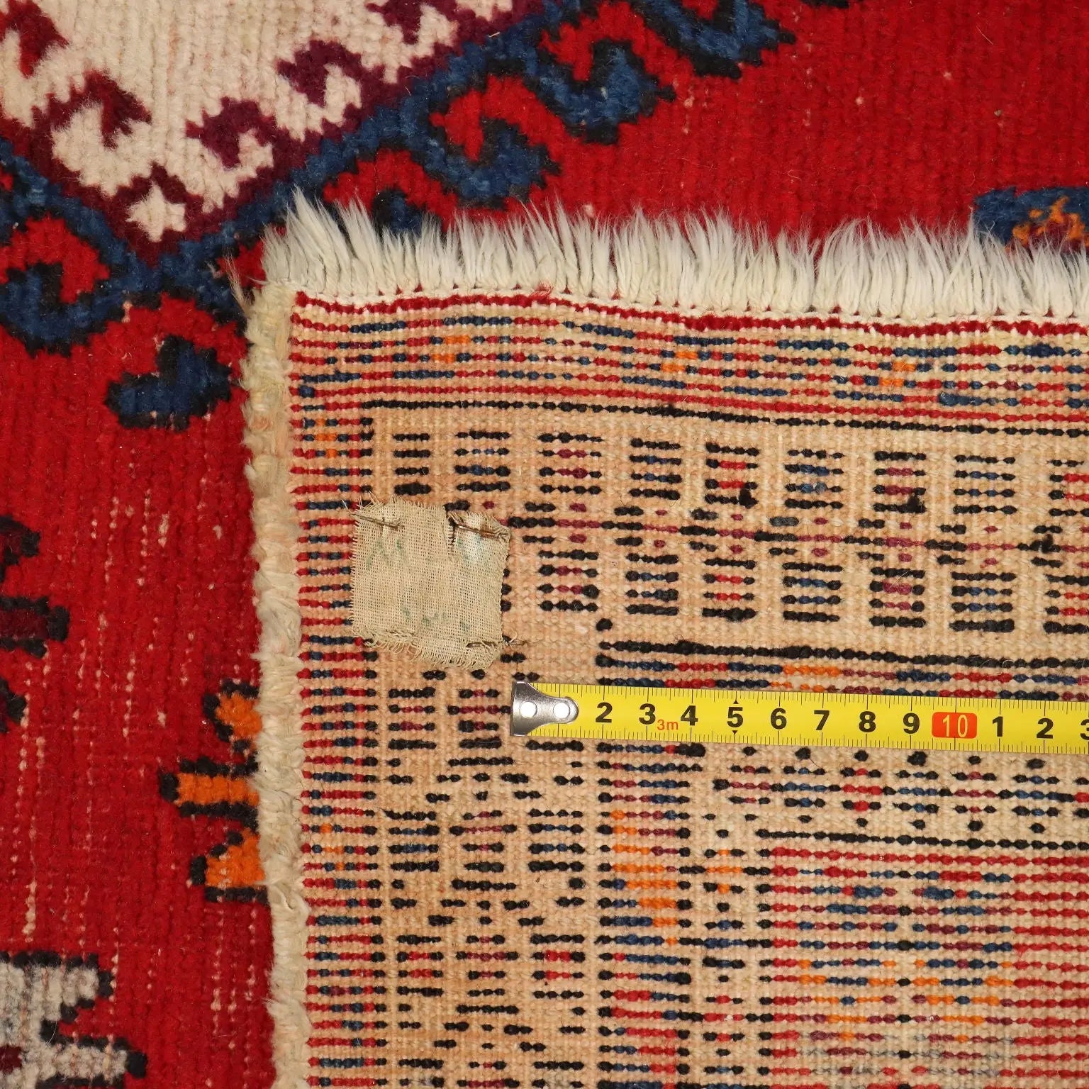 Antique Asian Carpet Cotton Wool Heavy Knot 83 x 64 In - 83 x 64 In | Antiques | Carpets