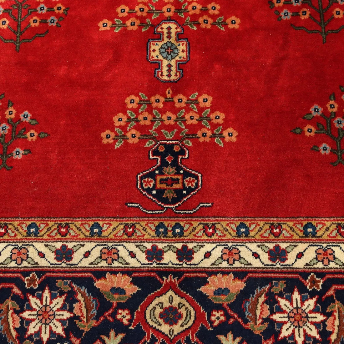 Antique Gherla Carpet Cotton Wool Heavy Knot 100 x 97 In - 100 x 97 In | Antiques | Carpets