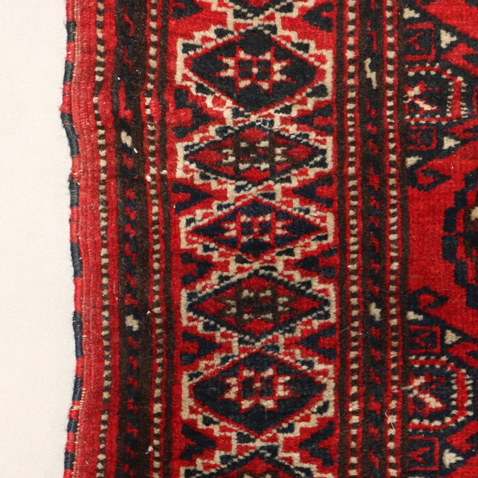 Antique Bukhara Carpet Wool Thin Knot Handmade 69 x 43 In - 69 x 43 In | Antiques | Carpets