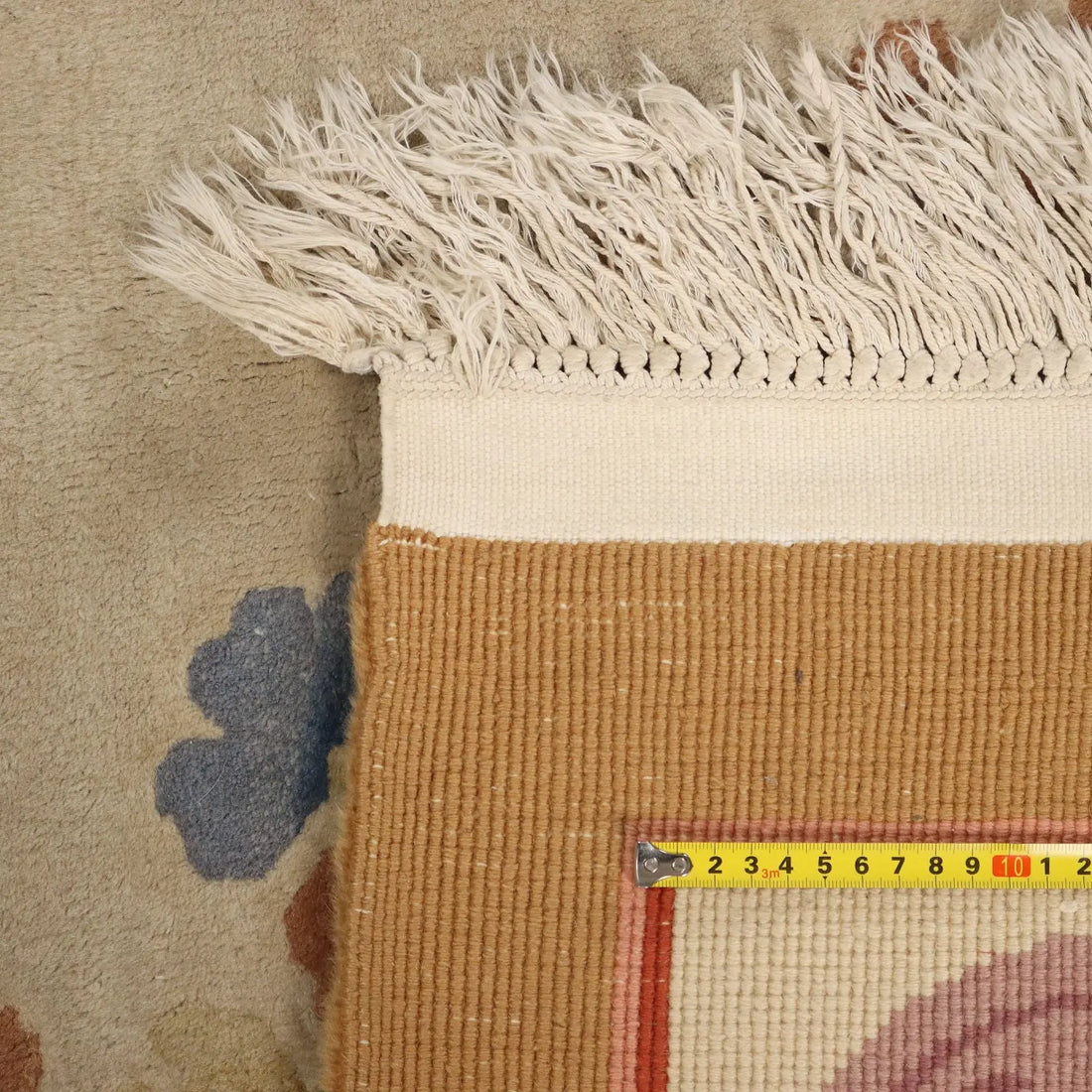Antique Beijing Carpet Cotton Wool Heavy Knot 150 x 108 In - 150 x 108 In | Antiques | Carpets