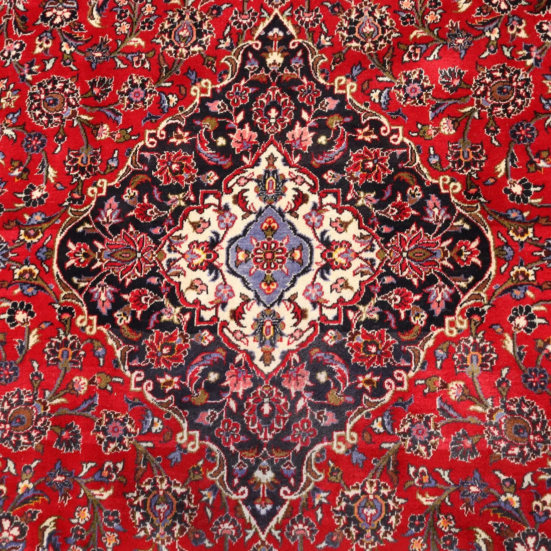 Antique Asian Carpet Cotton Wool Heavy Knot 167 x 116 In - 167 x 116 In | Antiques | Carpets