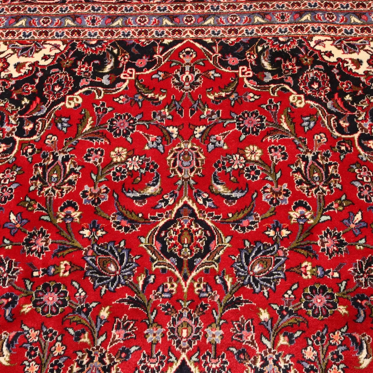 Antique Asian Carpet Cotton Wool Heavy Knot 167 x 116 In - 167 x 116 In | Antiques | Carpets