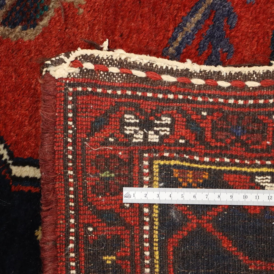 Antique Asian Carpet Wool Heavy Knot 114 x 81 In Original - 114 x 81 In | Antiques | Carpets