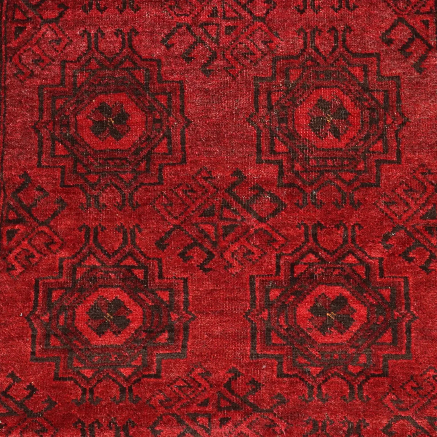 Afghan Bukhara Rug in Wool - 210 x 97 cm