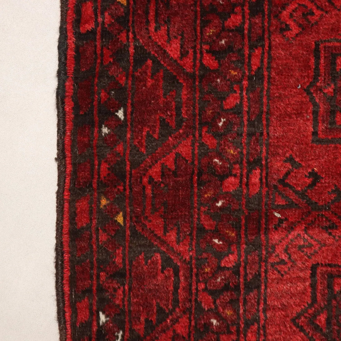 Afghan Bukhara Rug in Wool - 210 x 97 cm