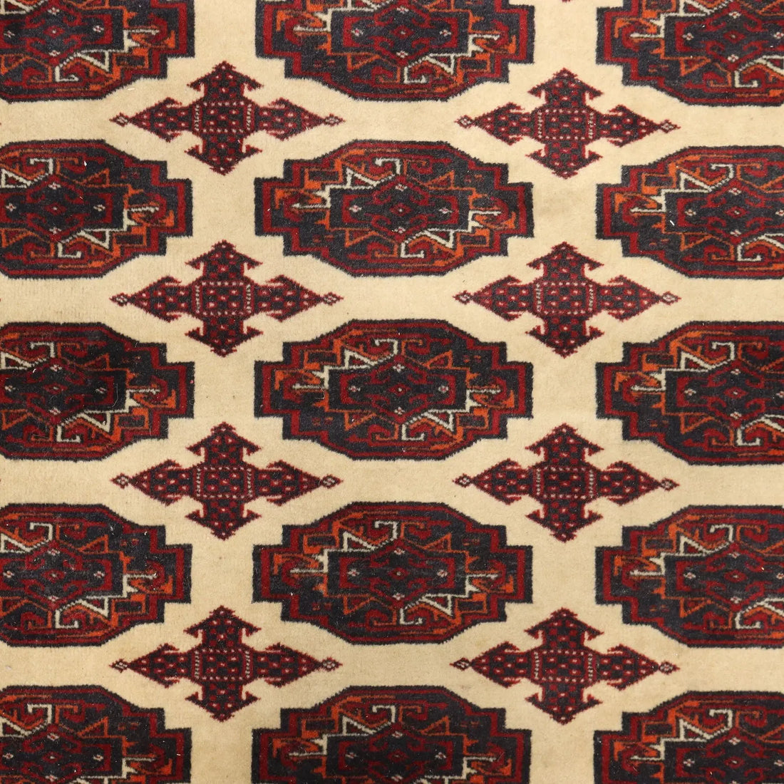  Bukhara Rug in Cotton and Wool