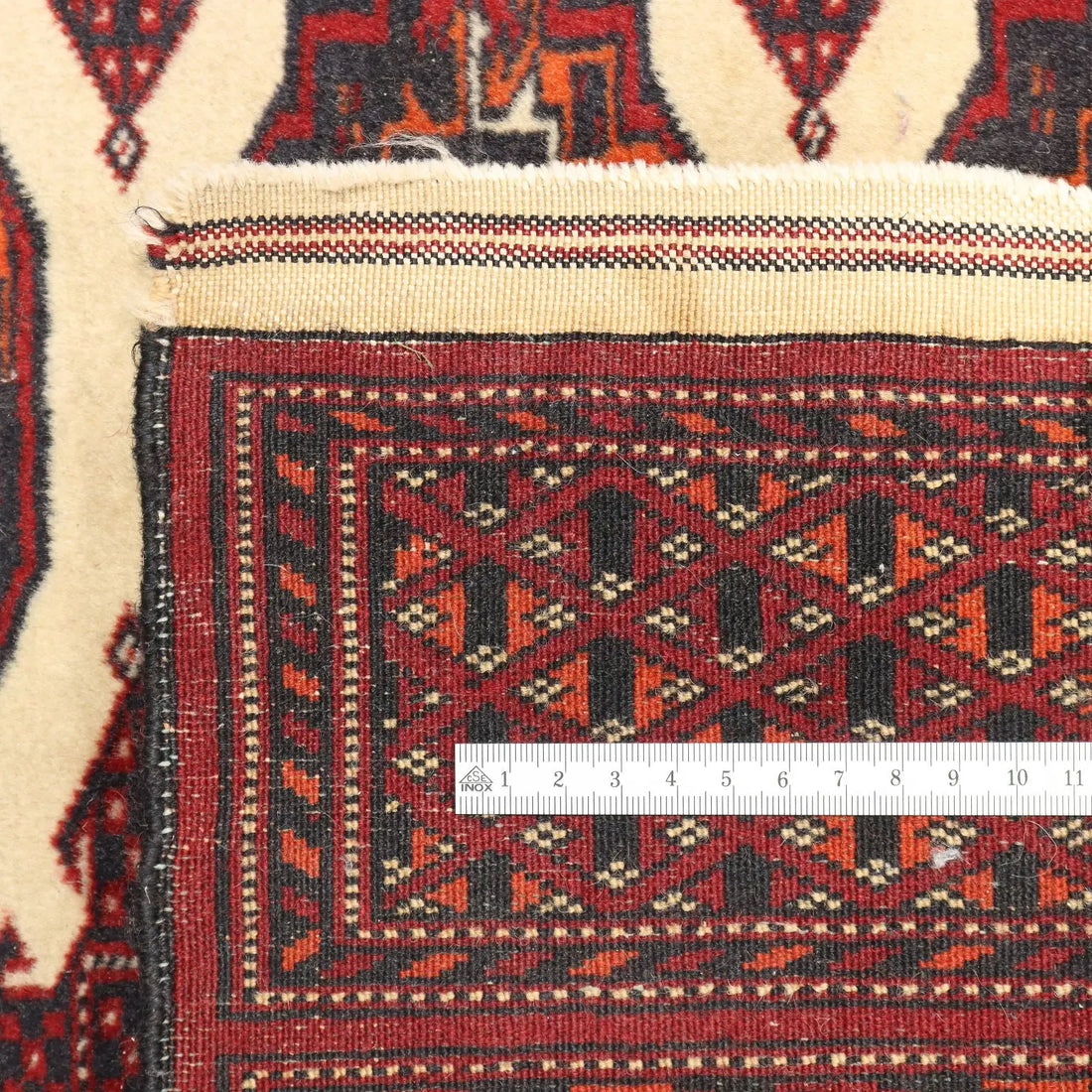  Bukhara Rug in Cotton and Wool