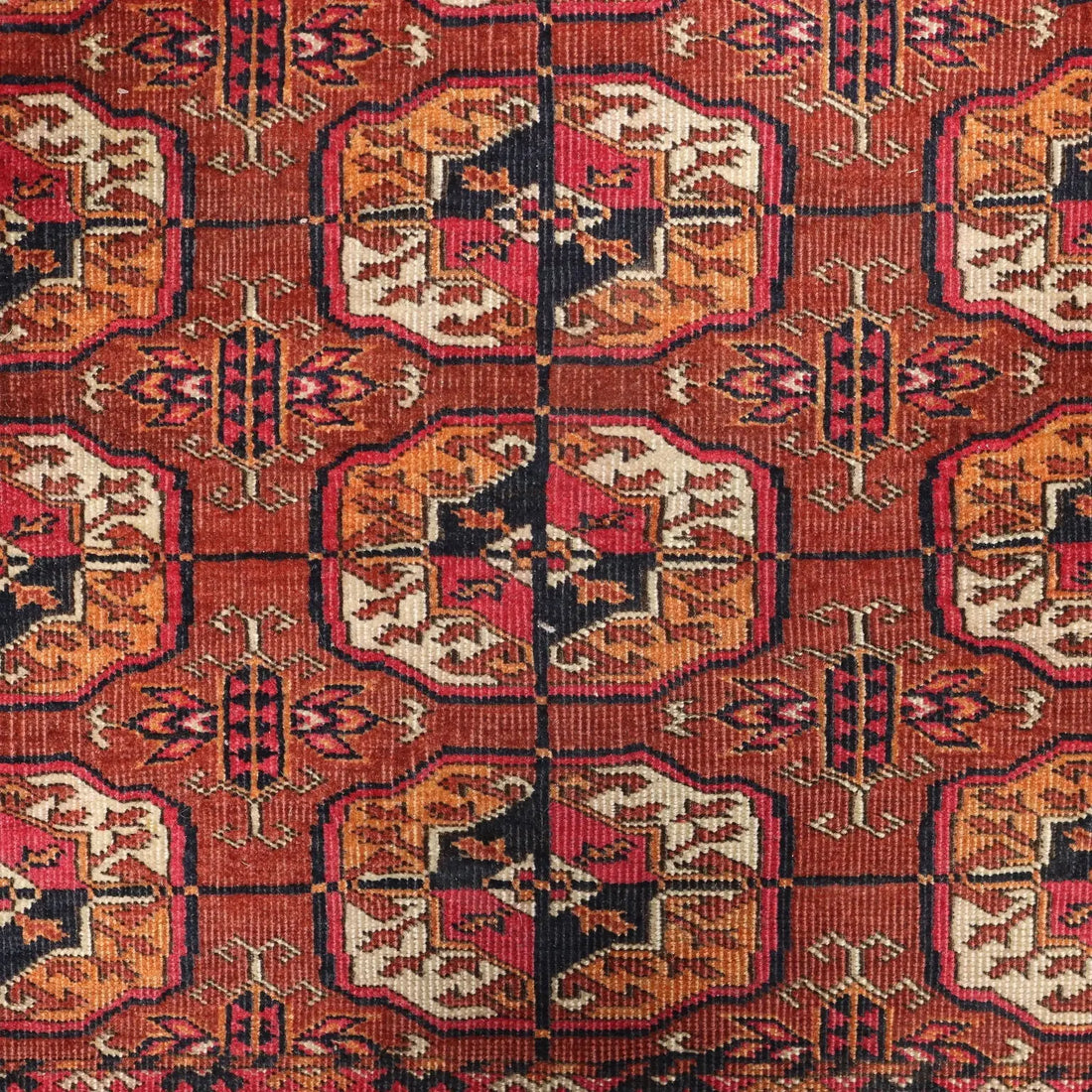 Antique Bukhara Carpet Wool Extra-Thin Knot Handmade 67 x 47 In - 67 x 47 In | Antiques | Carpets