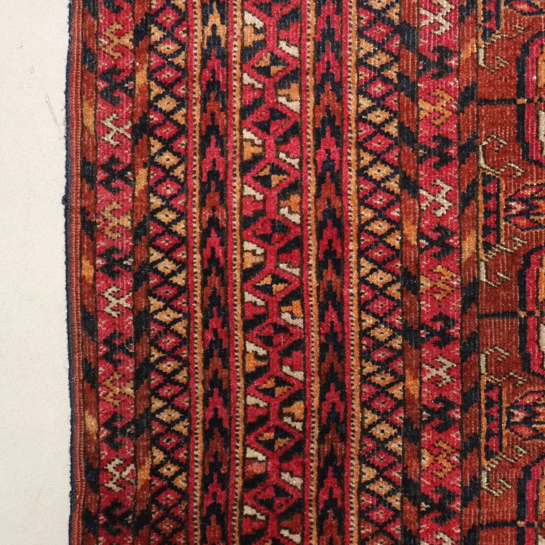 Antique Bukhara Carpet Wool Extra-Thin Knot Handmade 67 x 47 In - 67 x 47 In | Antiques | Carpets