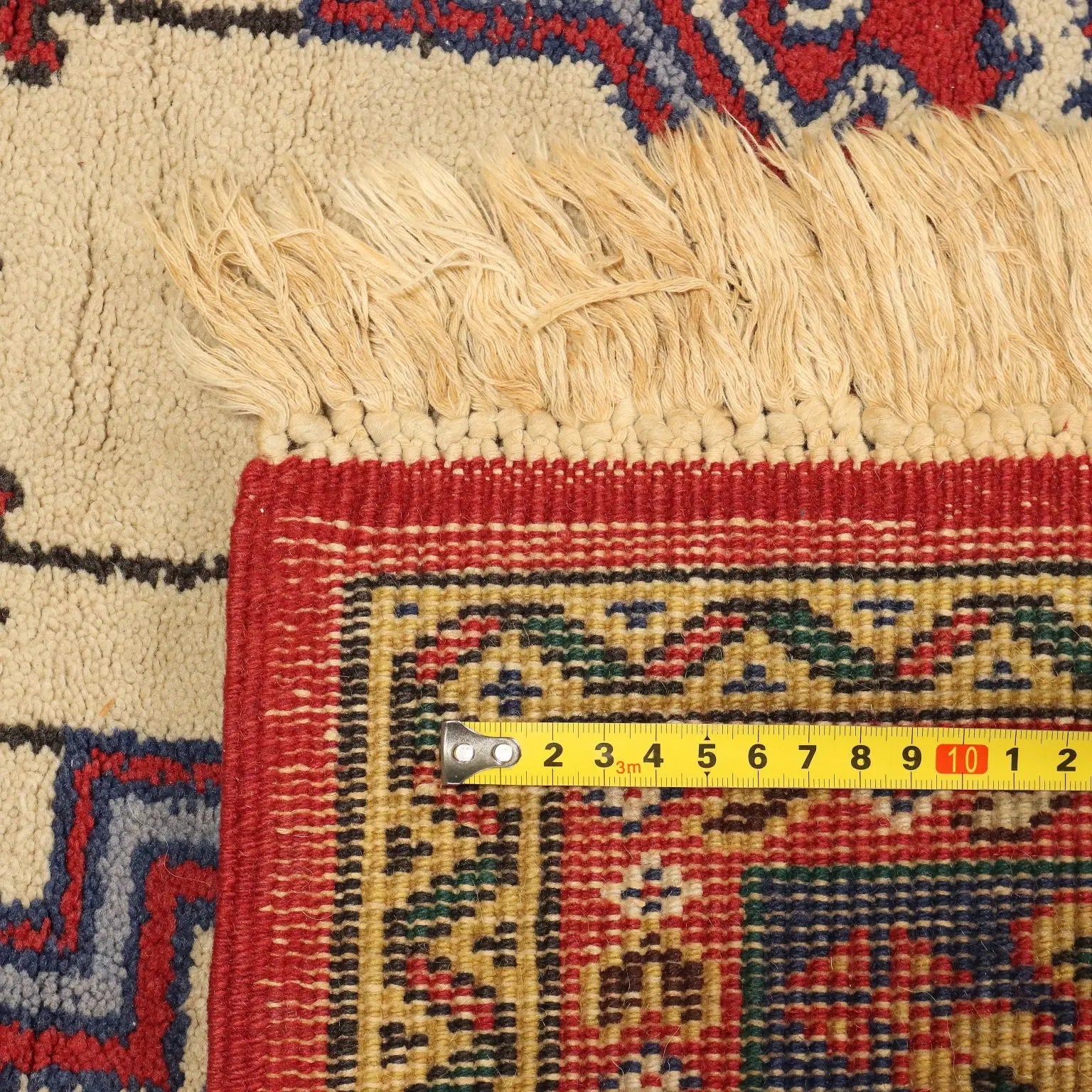 Antique Ladik Carpet Cotton Wool Heavy Knot Turkey 92 x 48 In