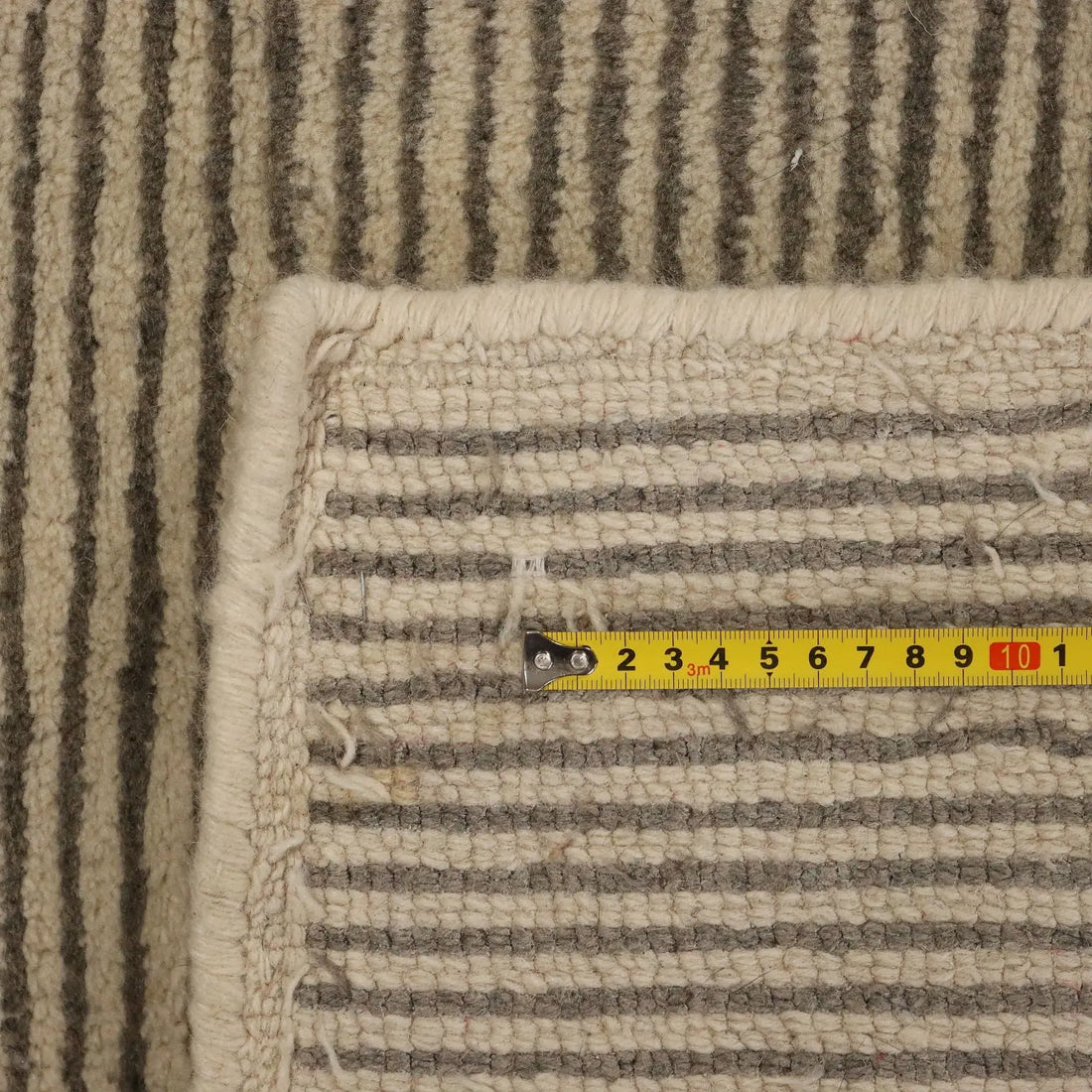 Antique Asian Carpet Wool Heavy Knot Handmade 79 x 118 In