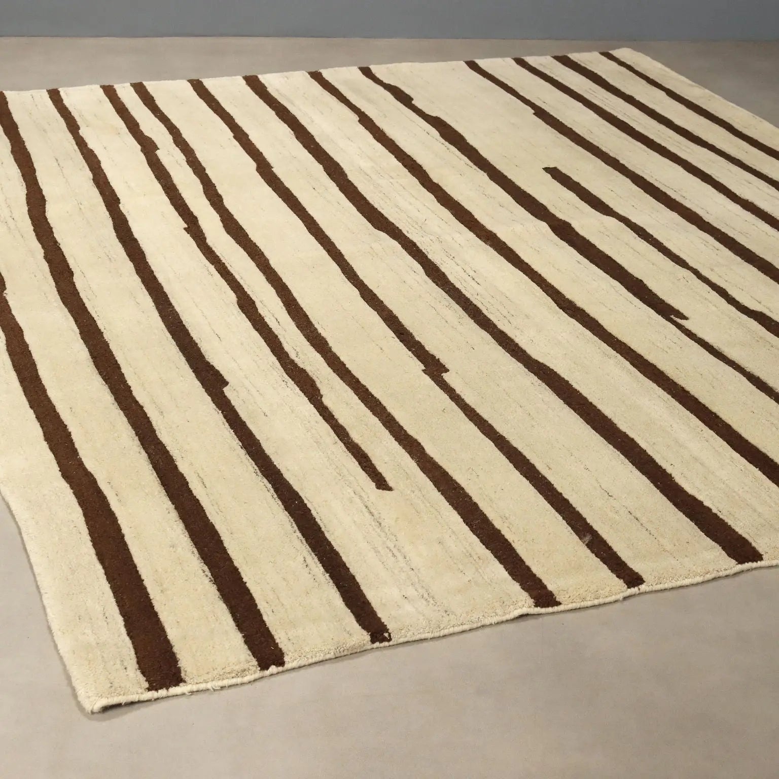 Asian Carpet Wool Heavy Knot Handmade 108 x 100 In