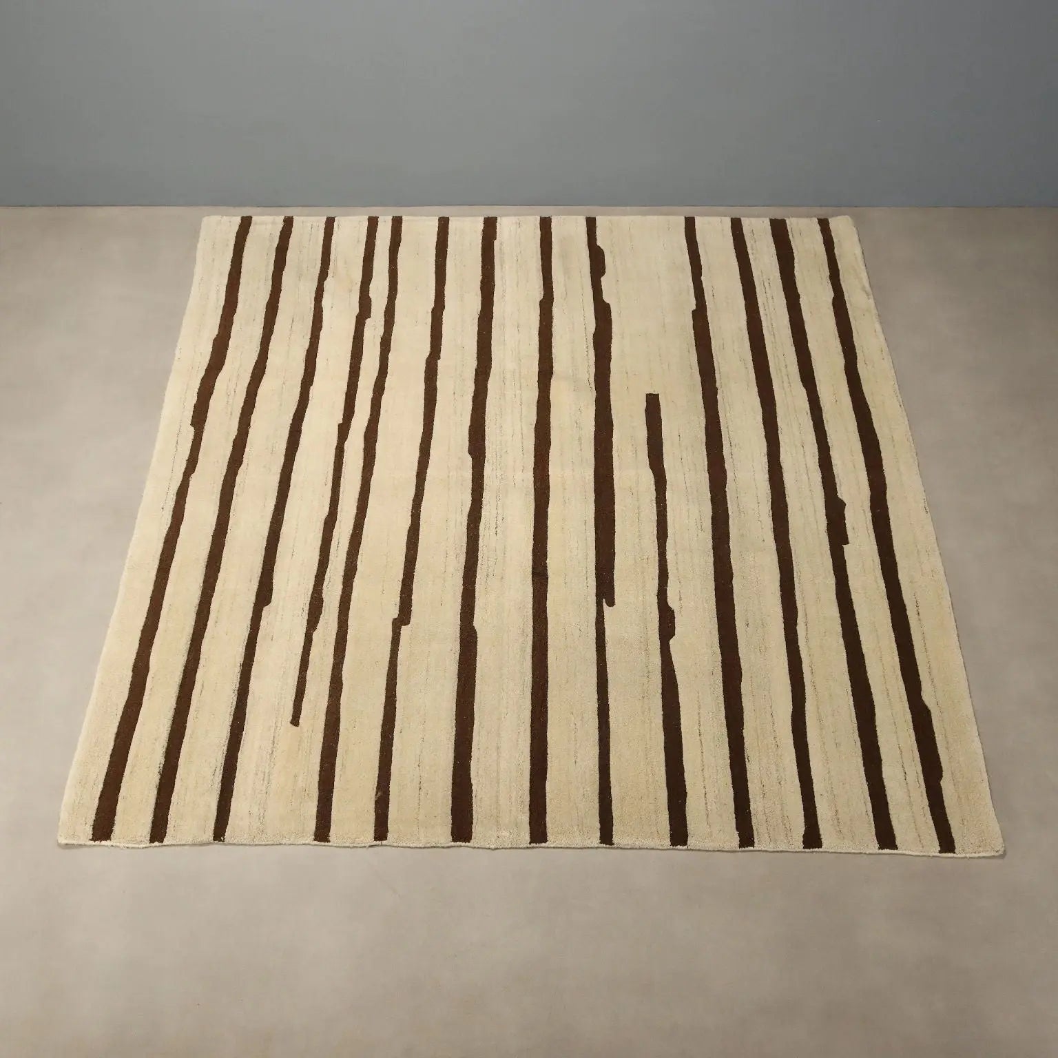Asian Carpet Wool Heavy Knot Handmade 108 x 100 In