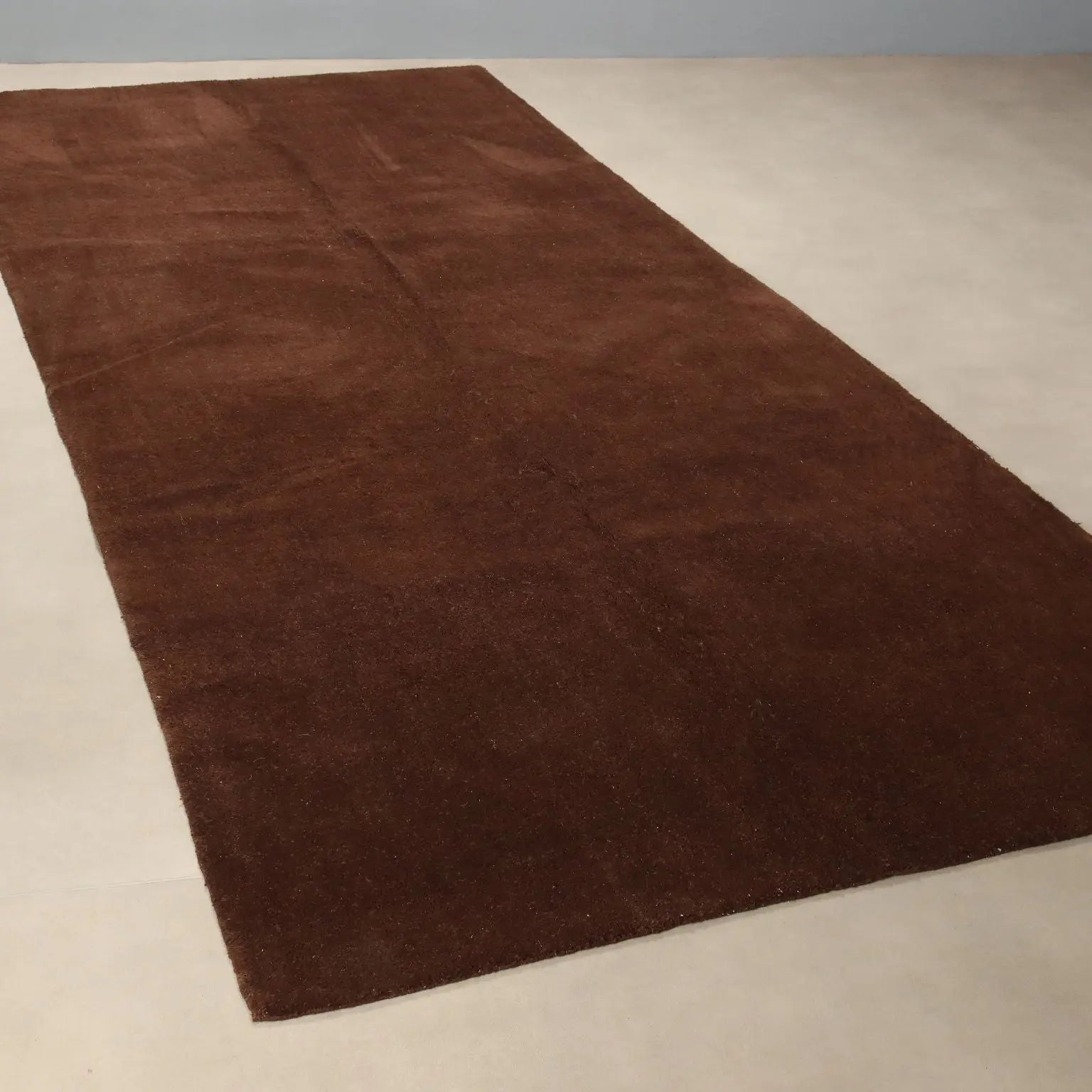 Vintage Sartori Burano Carpet Wool Thin Knot Handmade 157 x 67 In