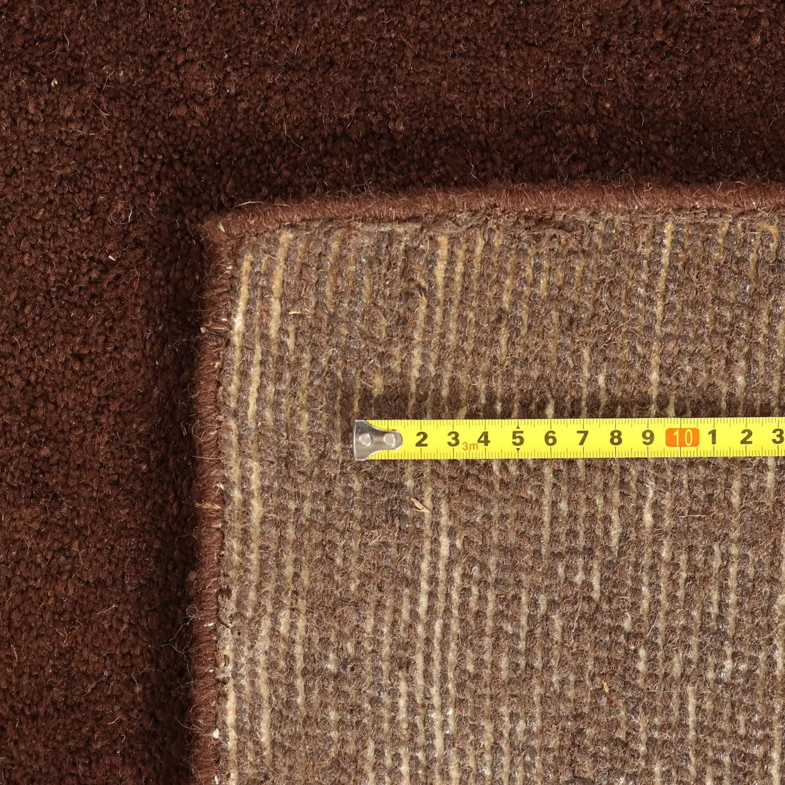 Vintage Sartori Burano Carpet Wool Thin Knot Handmade 157 x 67 In